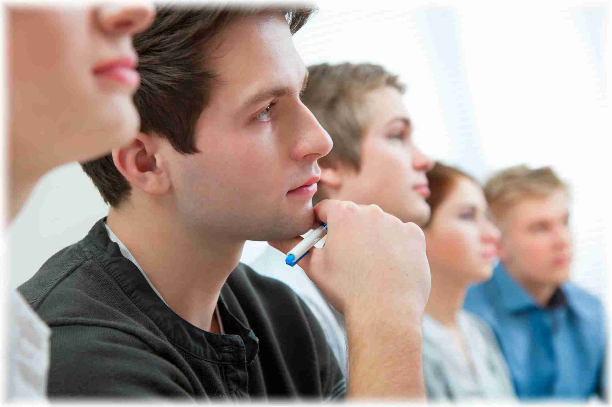 Group of students in classroom
